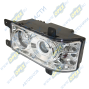 Блок-фара КАМАЗ с эл.корректором левая